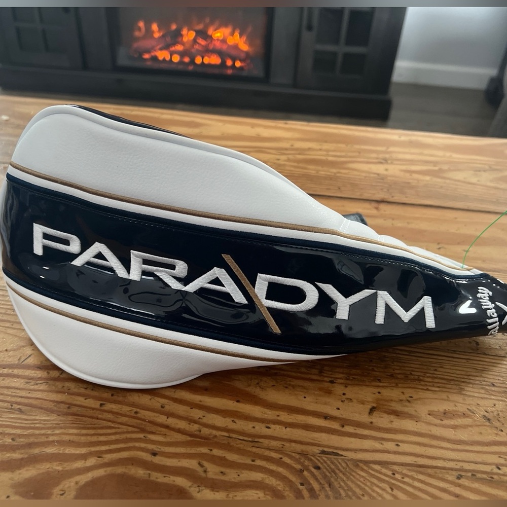 Callaway Paradym Driver Headcover Golf Club Vinyl & Faux Leather NEW Oversized